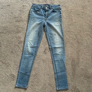 American Eagle high rise super skinny/stretch denim